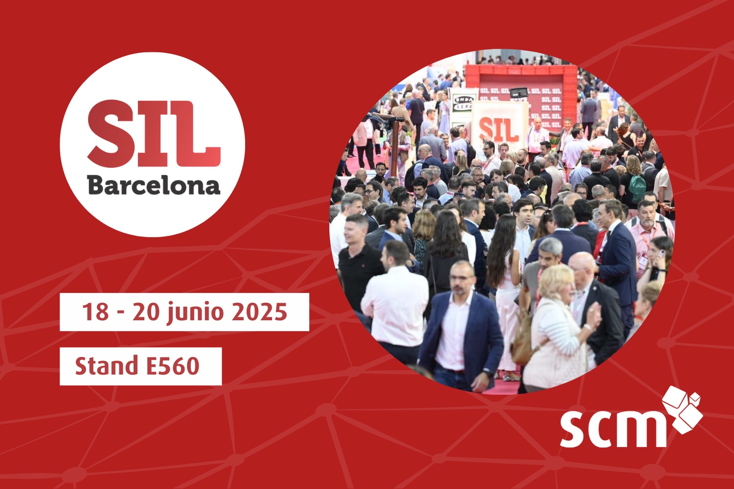 SCM Logística estará en SIL Barcelona 2025