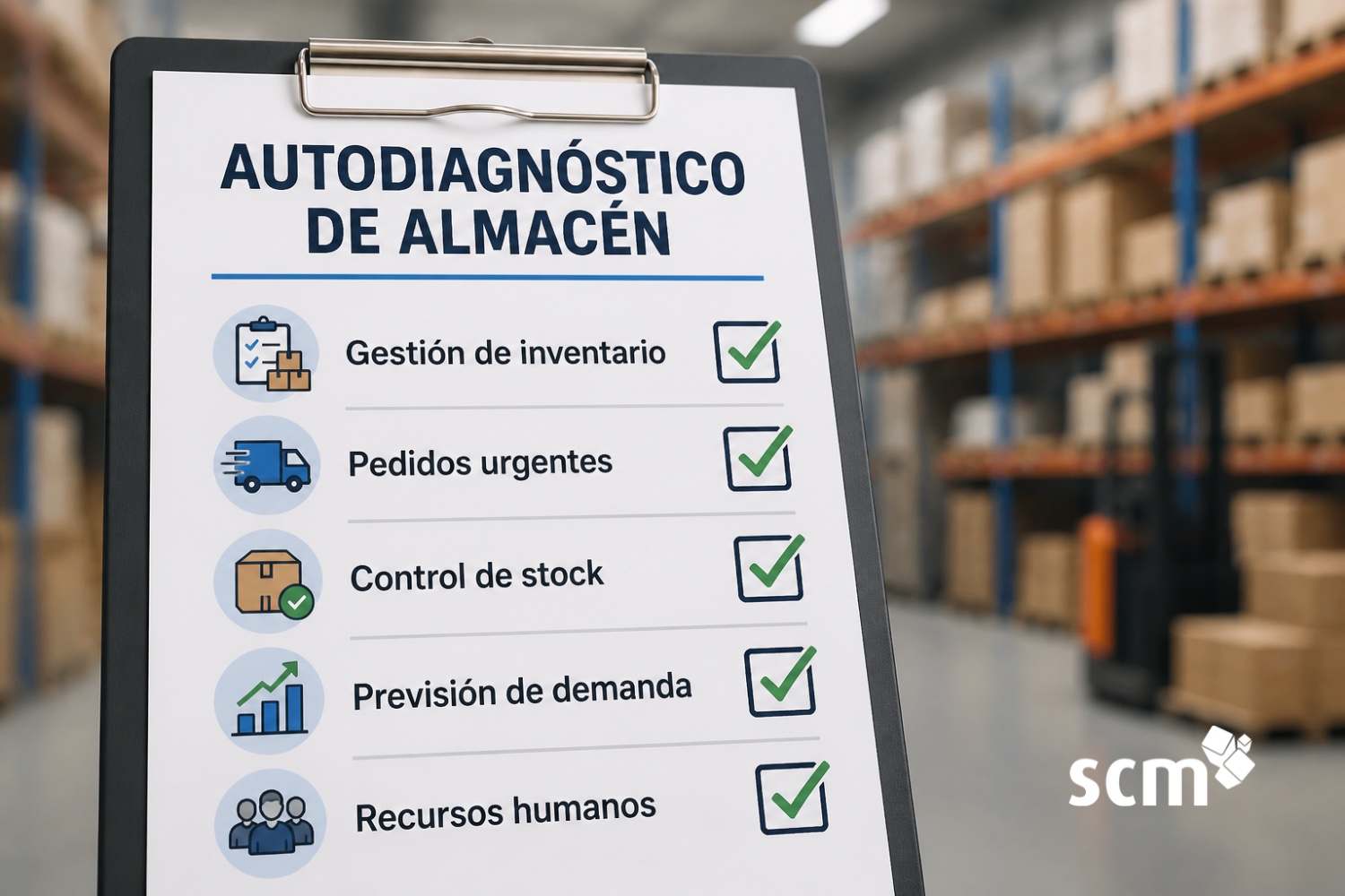 autodiagnóstico operativo de almacén