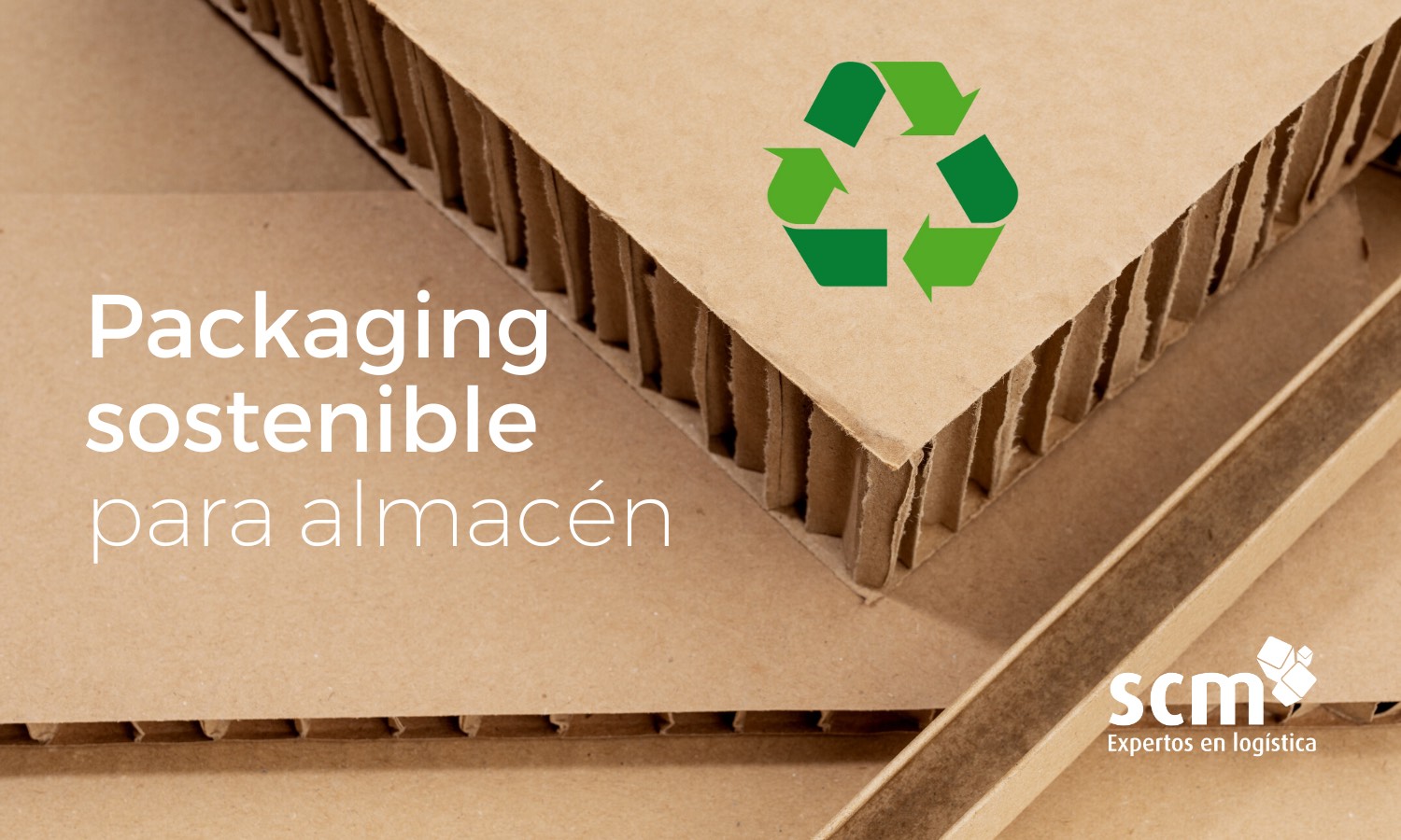 Packaging sostenible para almacén
