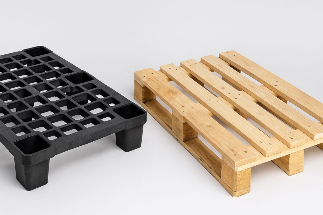 Palets de plástico vs. madera